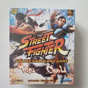 New SEALED Street Fighter 30th Anniversary Collectible Card Game